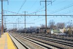 NJT Train # 7839 departs Linden Station and heads East